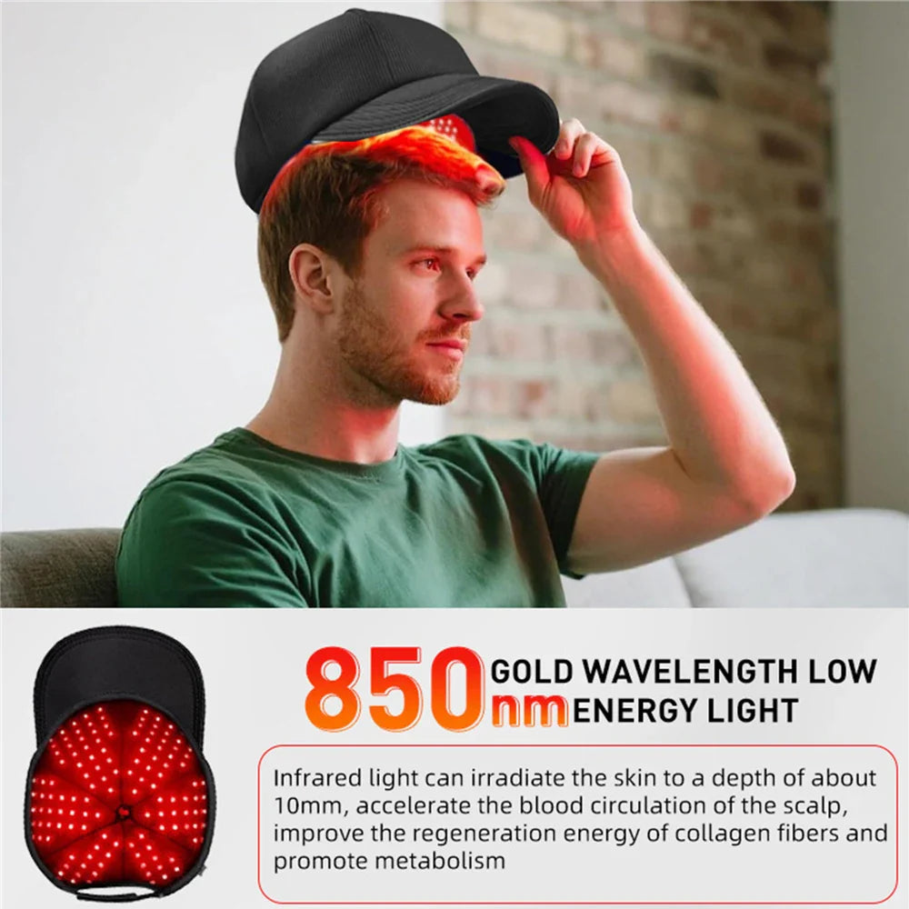 Red Light Hair Therapy Hat